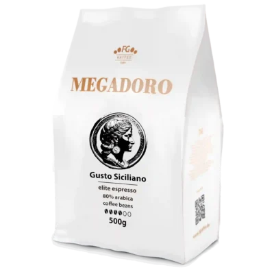 Megadoro Gusto Siciliano coffee beans 500g