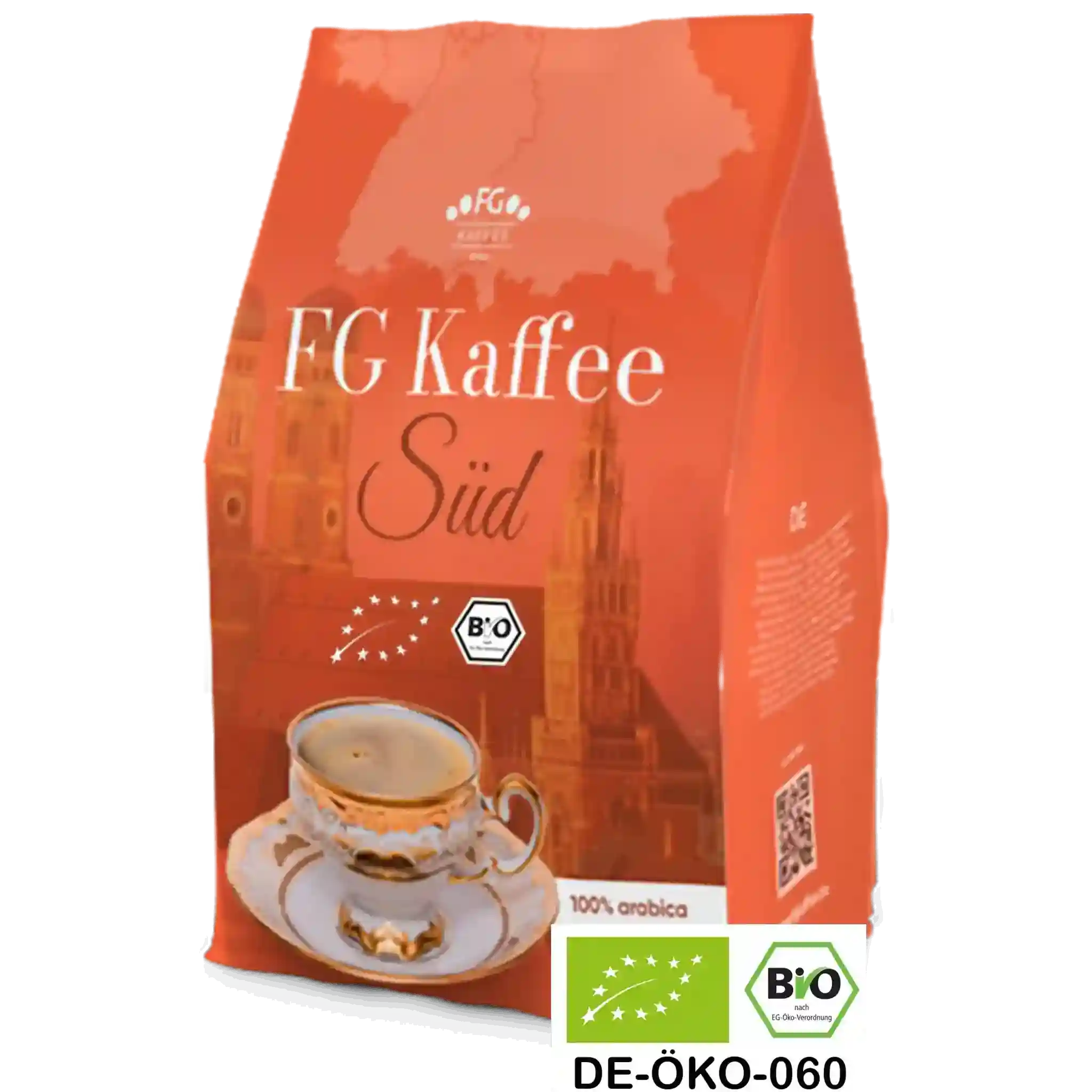 FG Kaffee Bio SÜD Kaffeebohnen 500g