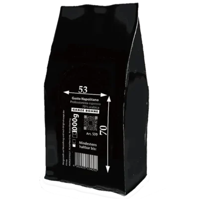 Private label, Schwarzenverpackung, Kaffeebohnen, 500g, 1000g – Bild 5