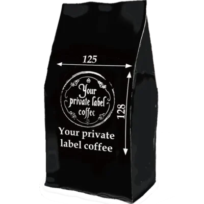 Private label, Schwarzenverpackung, Kaffeebohnen, 500g, 1000g – Bild 4