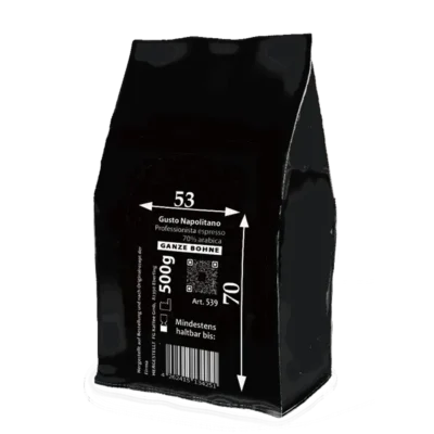 Private label, Schwarzenverpackung, Kaffeebohnen, 500g, 1000g – Bild 3