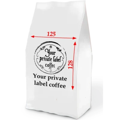 Private label, white packaging, coffee beans, 500g, 1000g, - Image 4
