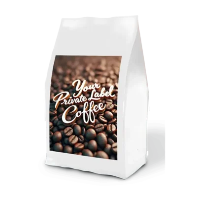 Private label, white packaging, coffee beans, 500g, 1000g, - Image 8