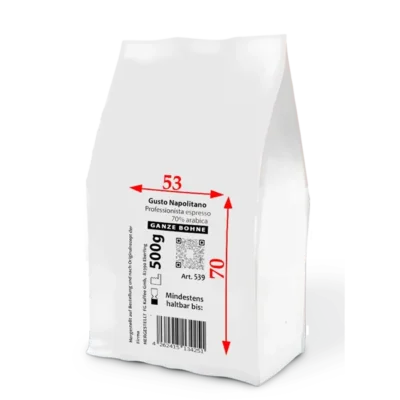 Private label, white packaging, coffee beans, 500g, 1000g, - Image 3