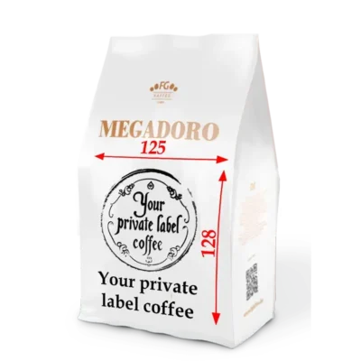 Private label, white packaging, coffee beans, 500g, 1000g, - Image 6
