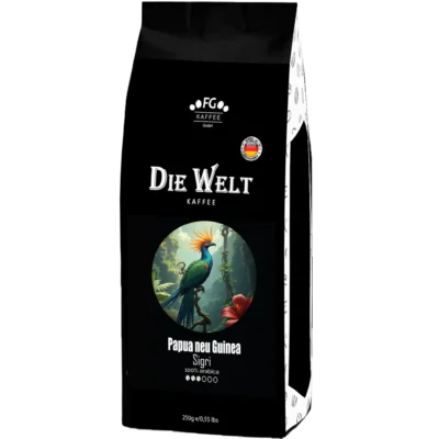 Die Welt Kaffee Papua neu Guinea Sigri A Kaffeebohnen 250 g