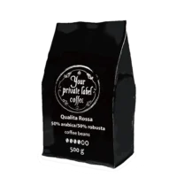 Private Label Qualita Rossa Coffee Beans 50x500g (25Kg)