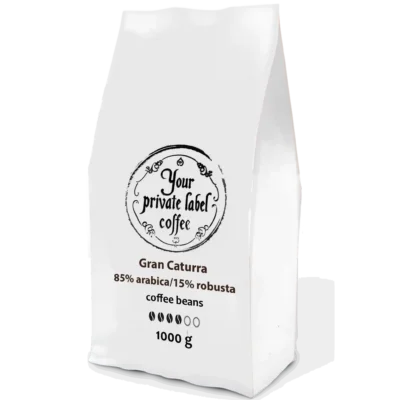 Private Label Gran Caturra Coffee Beans 25x1000g (25Kg)