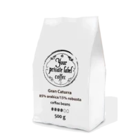 Private Label Gran Caturra Coffee Beans 50x500g (25Kg)